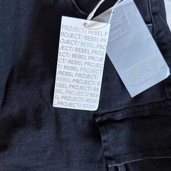 Project Rebel mini denim cargo skirt. NWT. - Picture 3 of 8